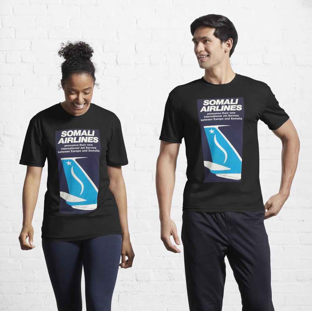Somali Airlines Active T-Shirt